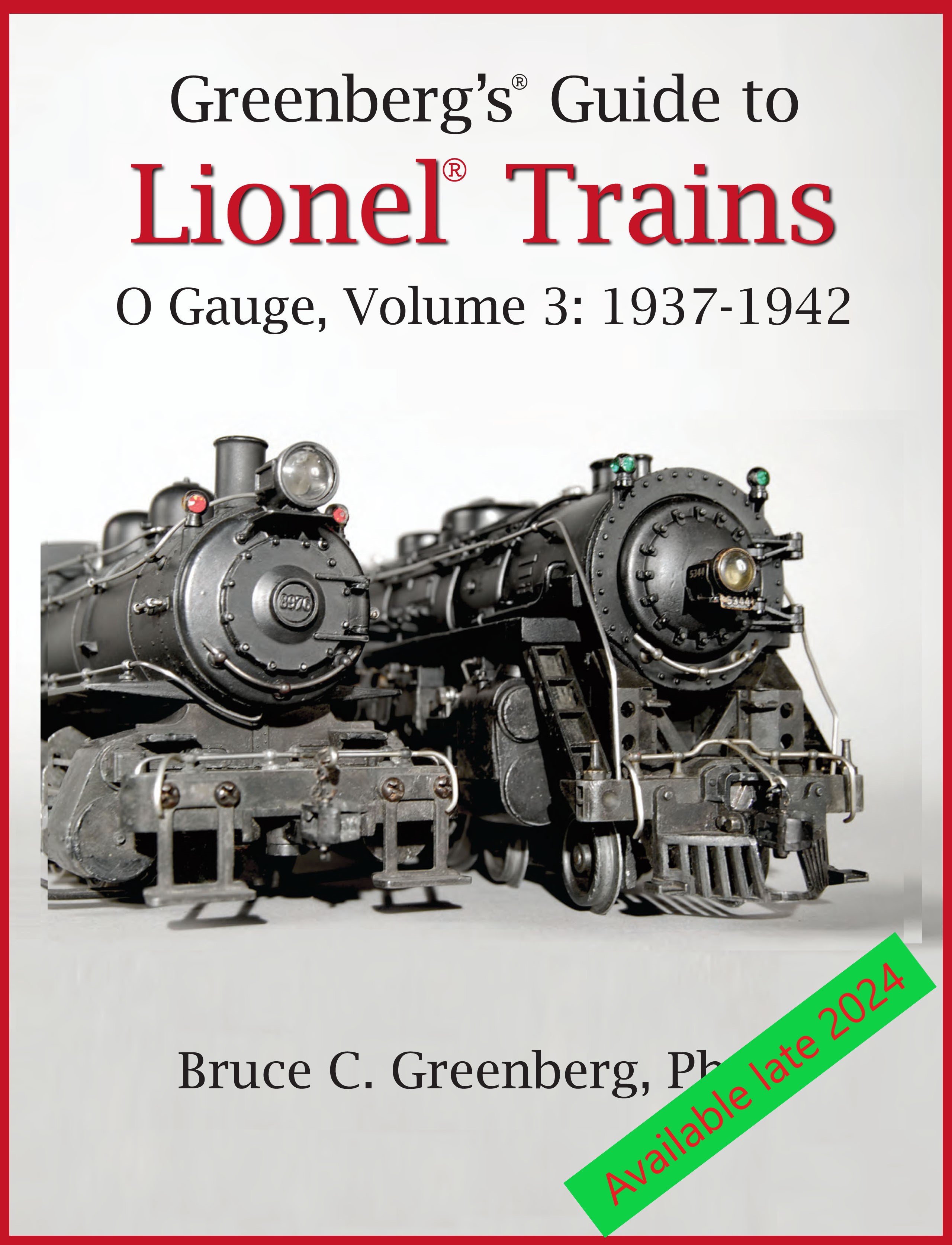 Available late 2024: GG Lionel Trains, O Gauge Vol 3, 1937-42